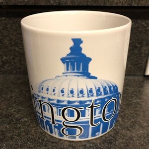 1994 Starbucks Coffee Mug, City Mug Series, Washington DC 18 fl oz
